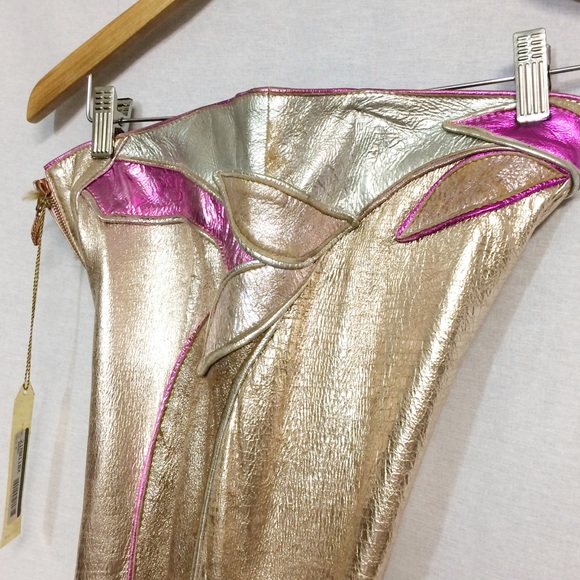 Roberto Cavalli Vintage Leather Pants - Picture 5 of 6